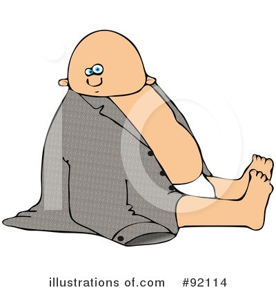 Royalty-Free (RF) Baby Clipart Illustration by djart - Stock Sample #92114