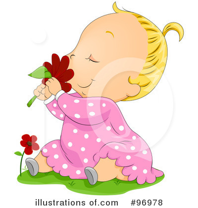 Royalty-Free (RF) Baby Clipart Illustration by BNP Design Studio - Stock Sample #96978