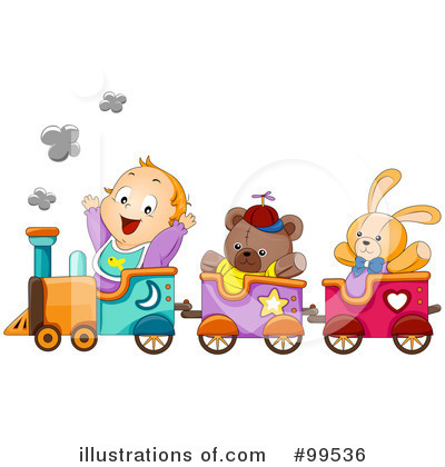Royalty-Free (RF) Baby Clipart Illustration by BNP Design Studio - Stock Sample #99536