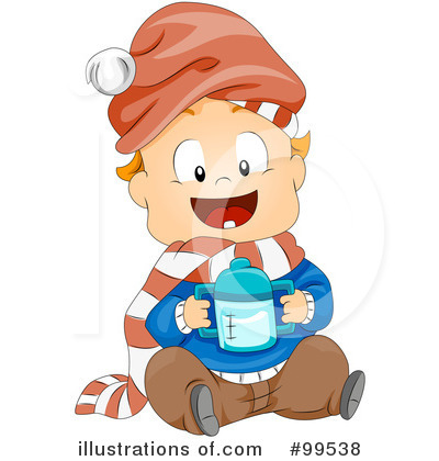 Royalty-Free (RF) Baby Clipart Illustration by BNP Design Studio - Stock Sample #99538