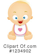 Baby Girl Clipart #1234902 by BNP Design Studio