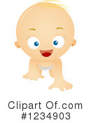 Baby Girl Clipart #1234903 by BNP Design Studio