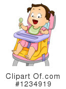 Baby Girl Clipart #1234919 by BNP Design Studio