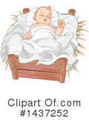Baby Jesus Clipart #1437252 by Pushkin