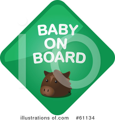 Baby On Board Clipart #61134 by Kheng Guan Toh