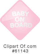 Baby On Board Clipart #61143 by Kheng Guan Toh