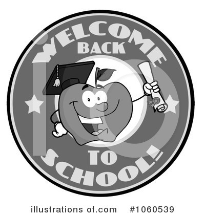 Royalty-Free (RF) Back To School Clipart Illustration by Hit Toon - Stock Sample #1060539
