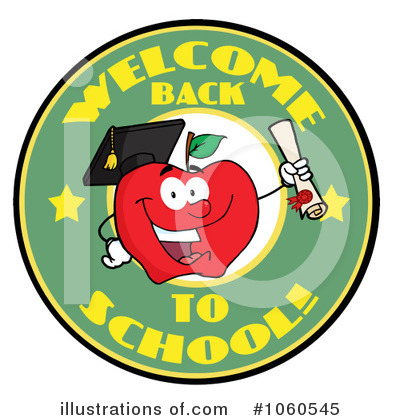 Royalty-Free (RF) Back To School Clipart Illustration by Hit Toon - Stock Sample #1060545