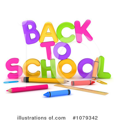 Royalty-Free (RF) Back To School Clipart Illustration by BNP Design Studio - Stock Sample #1079342