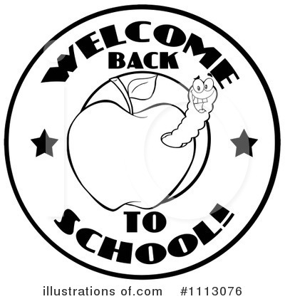 Royalty-Free (RF) Back To School Clipart Illustration by Hit Toon - Stock Sample #1113076