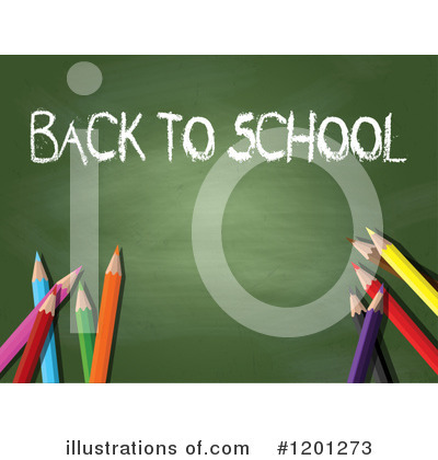 Royalty-Free (RF) Back To School Clipart Illustration by KJ Pargeter - Stock Sample #1201273