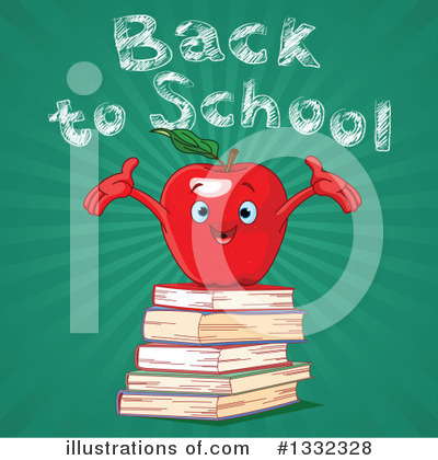Royalty-Free (RF) Back To School Clipart Illustration by Pushkin - Stock Sample #1332328