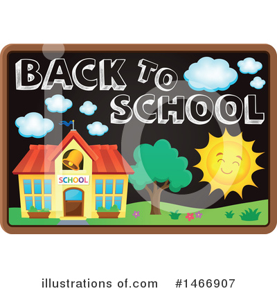 Royalty-Free (RF) Back To School Clipart Illustration by visekart - Stock Sample #1466907