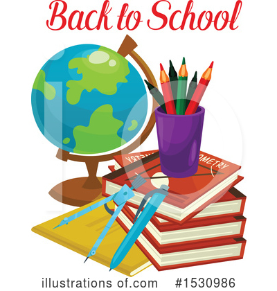 Royalty-Free (RF) Back To School Clipart Illustration by Vector Tradition SM - Stock Sample #1530986