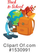 Back To School Clipart #1530991 by Vector Tradition SM