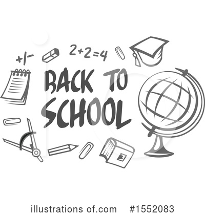 Royalty-Free (RF) Back To School Clipart Illustration by Vector Tradition SM - Stock Sample #1552083