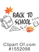Back To School Clipart #1552098 by Vector Tradition SM