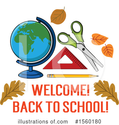 Royalty-Free (RF) Back To School Clipart Illustration by Vector Tradition SM - Stock Sample #1560180