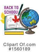 Back To School Clipart #1560189 by Vector Tradition SM