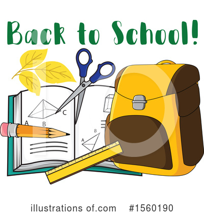 Royalty-Free (RF) Back To School Clipart Illustration by Vector Tradition SM - Stock Sample #1560190