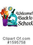 Back To School Clipart #1595758 by Vector Tradition SM