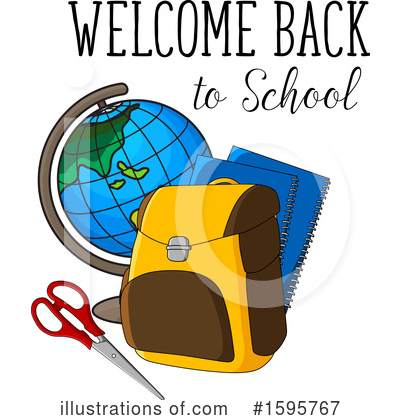 Royalty-Free (RF) Back To School Clipart Illustration by Vector Tradition SM - Stock Sample #1595767