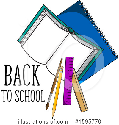 Royalty-Free (RF) Back To School Clipart Illustration by Vector Tradition SM - Stock Sample #1595770