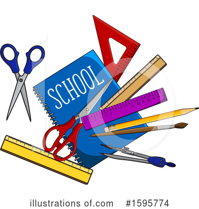 Royalty-Free (RF) Back To School Clipart Illustration by Vector Tradition SM - Stock Sample #1595774