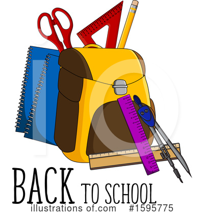 Royalty-Free (RF) Back To School Clipart Illustration by Vector Tradition SM - Stock Sample #1595775