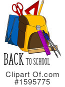 Back To School Clipart #1595775 by Vector Tradition SM