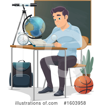 Royalty-Free (RF) Back To School Clipart Illustration by Vector Tradition SM - Stock Sample #1603958