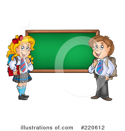 Royalty-Free (RF) Back To School Clipart Illustration by visekart - Stock Sample #220612