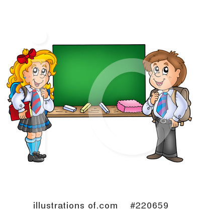Royalty-Free (RF) Back To School Clipart Illustration by visekart - Stock Sample #220659