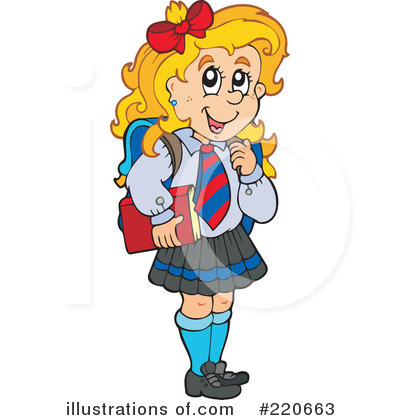 Royalty-Free (RF) Back To School Clipart Illustration by visekart - Stock Sample #220663