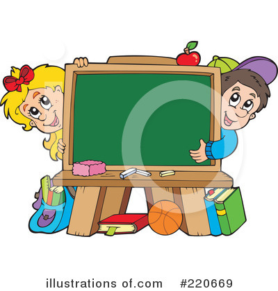 Royalty-Free (RF) Back To School Clipart Illustration by visekart - Stock Sample #220669