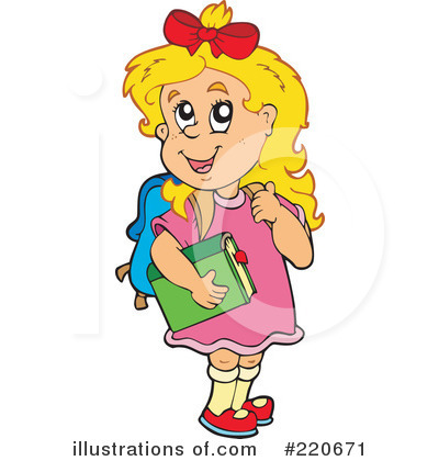 Royalty-Free (RF) Back To School Clipart Illustration by visekart - Stock Sample #220671