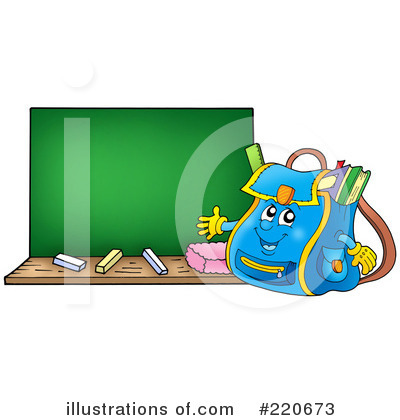 Royalty-Free (RF) Back To School Clipart Illustration by visekart - Stock Sample #220673