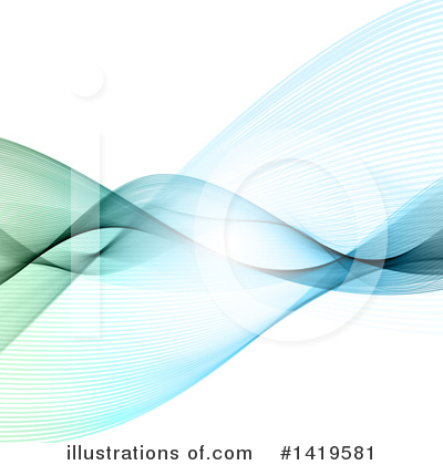 Waves Clipart #1419581 by KJ Pargeter