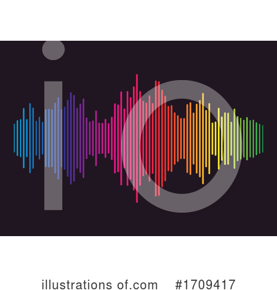 Sound Wave Clipart #1709417 by KJ Pargeter