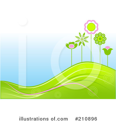 Floral Background Clipart #210896 by Pushkin