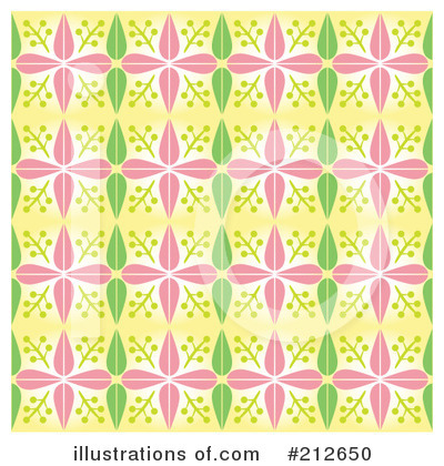 Floral Background Clipart #212650 by Cherie Reve