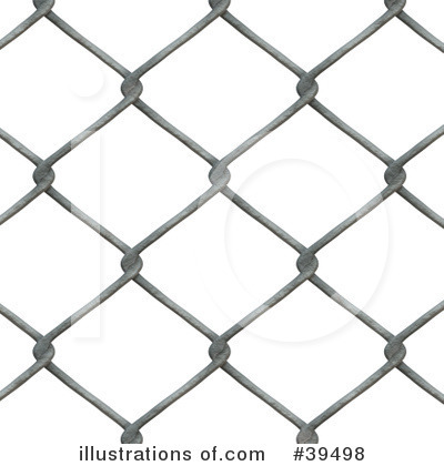 Chain Link Fence Clipart #39498 by Arena Creative