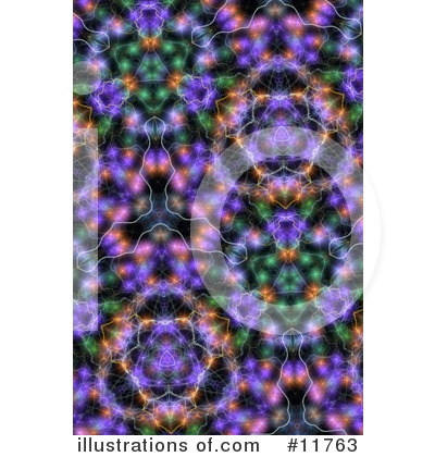 Kaleidoscope Clipart #11763 by AtStockIllustration