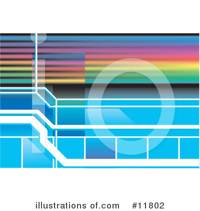 Rainbow Clipart #11802 by AtStockIllustration