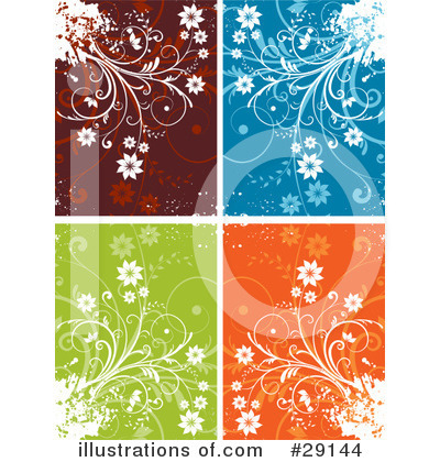 Royalty-Free (RF) Backgrounds Clipart Illustration by KJ Pargeter - Stock Sample #29144