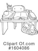 Backpack Clipart #1604086 by visekart