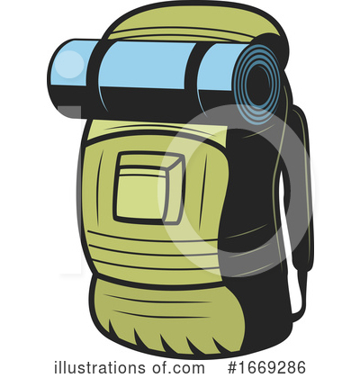 Royalty-Free (RF) Backpack Clipart Illustration by Vector Tradition SM - Stock Sample #1669286