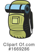 Backpack Clipart #1669286 by Vector Tradition SM