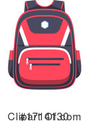 Backpack Clipart #1714130 by Vector Tradition SM
