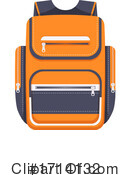 Backpack Clipart #1714132 by Vector Tradition SM